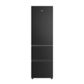 Haier 3D Series 3 HTR3518ENMTK 60/40 Frost Free Fridge Freezer Black - Clearance