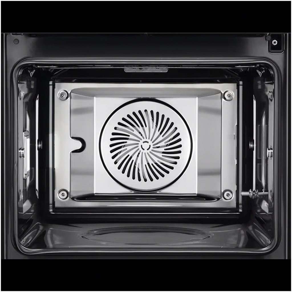 AEG 9000 Series BSK798280B Steam Pro Electric Single Built in Oven with Touch Controls Black