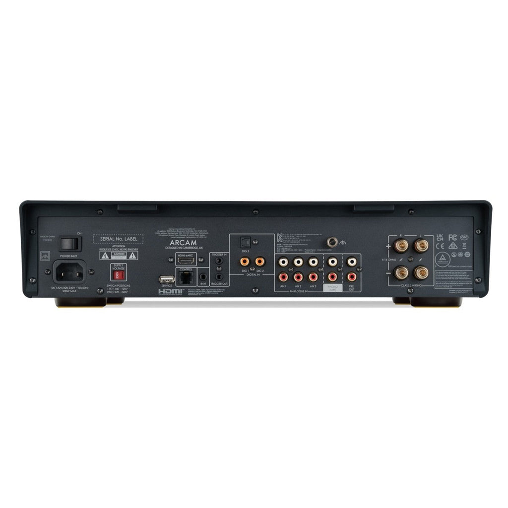 Arcam A15+ Integrated Amplifier Black with JBL 4309 Studio Monitor Bookshelf Speakers Pair - Black