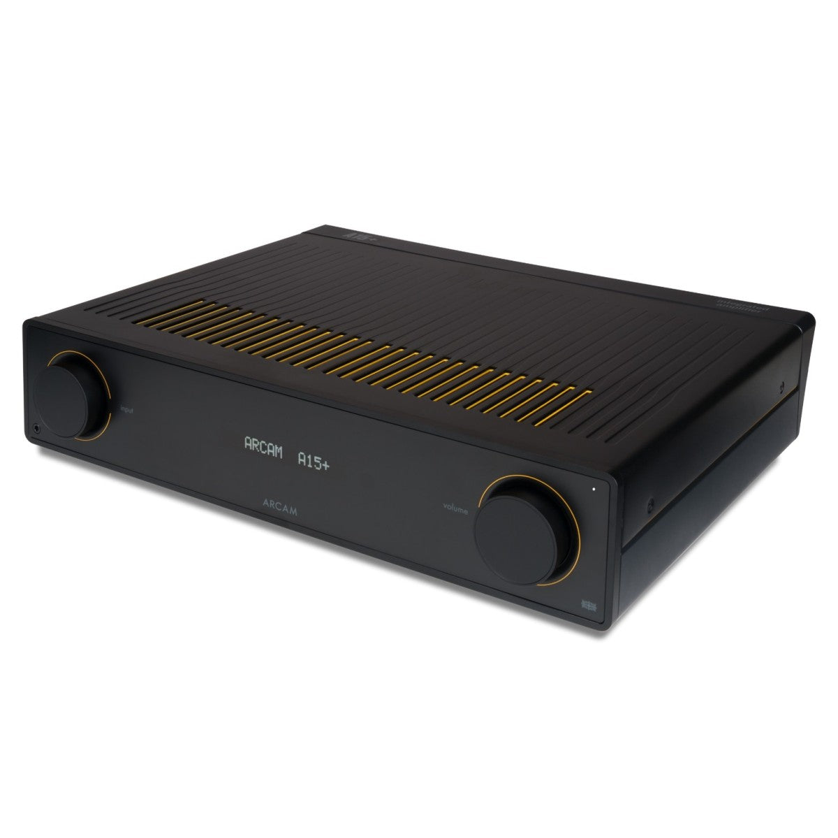 Arcam A15+ Integrated Amplifier Black with JBL 4309 Studio Monitor Bookshelf Speakers Pair - Black