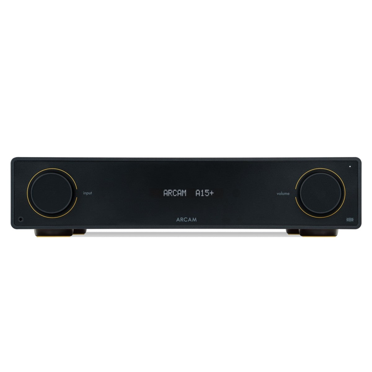 Arcam A15+ Integrated Amplifier Black with JBL 4309 Studio Monitor Bookshelf Speakers Pair - Black