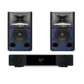 Arcam A25+ Integrated Amplifier with JBL 4309 Studio Monitor Bookshelf Speakers Pair - Black