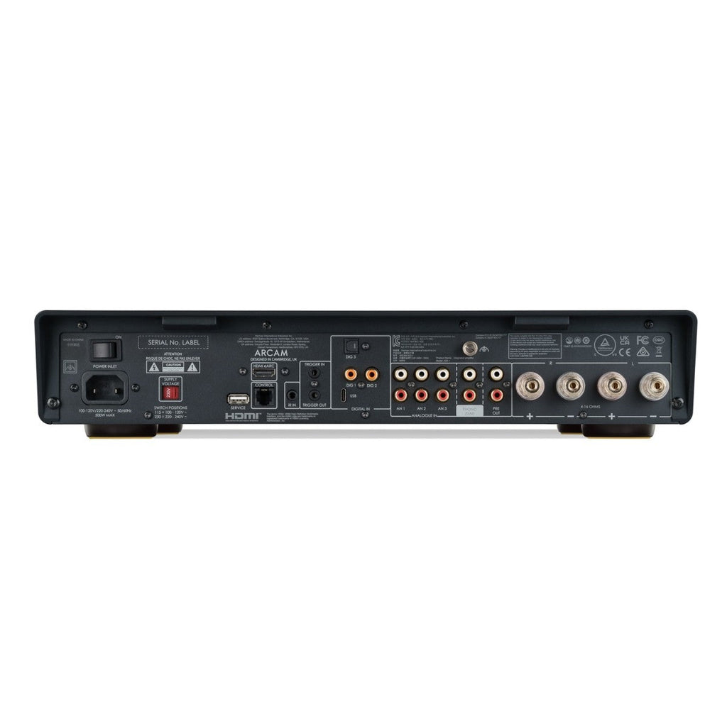Arcam A25+ Integrated Amplifier with JBL 4309 Studio Monitor Bookshelf Speakers Pair - Black