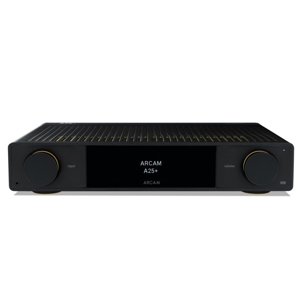 Arcam A25+ Integrated Amplifier with JBL 4309 Studio Monitor Bookshelf Speakers Pair - Black