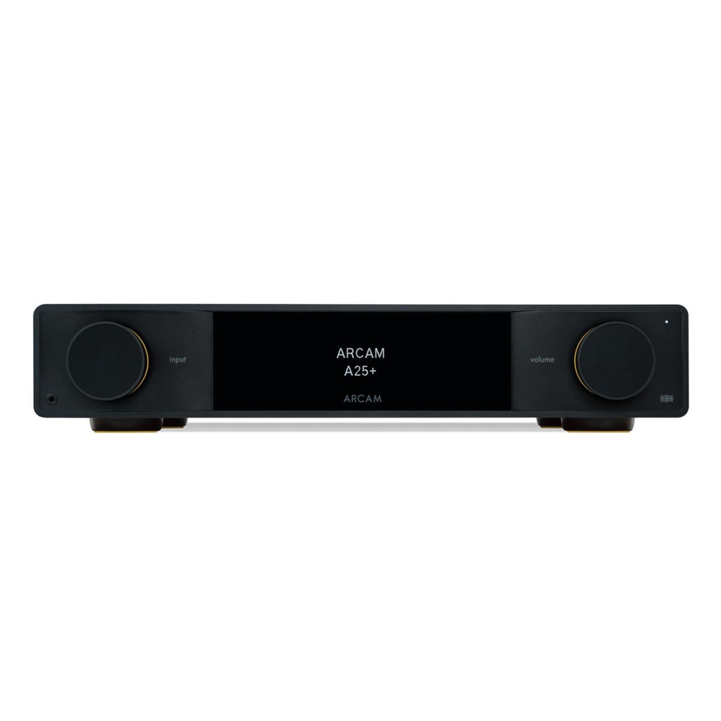 Arcam A25+ Integrated Amplifier with JBL 4309 Studio Monitor Bookshelf Speakers Pair - Black