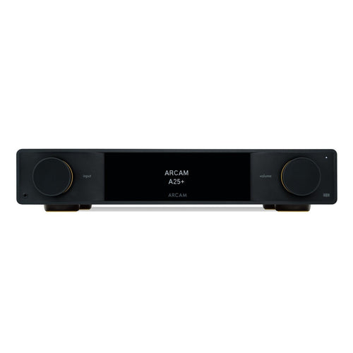 Arcam A25+ Integrated Amplifier with JBL 4309 Studio Monitor Bookshelf Speakers Pair - Black