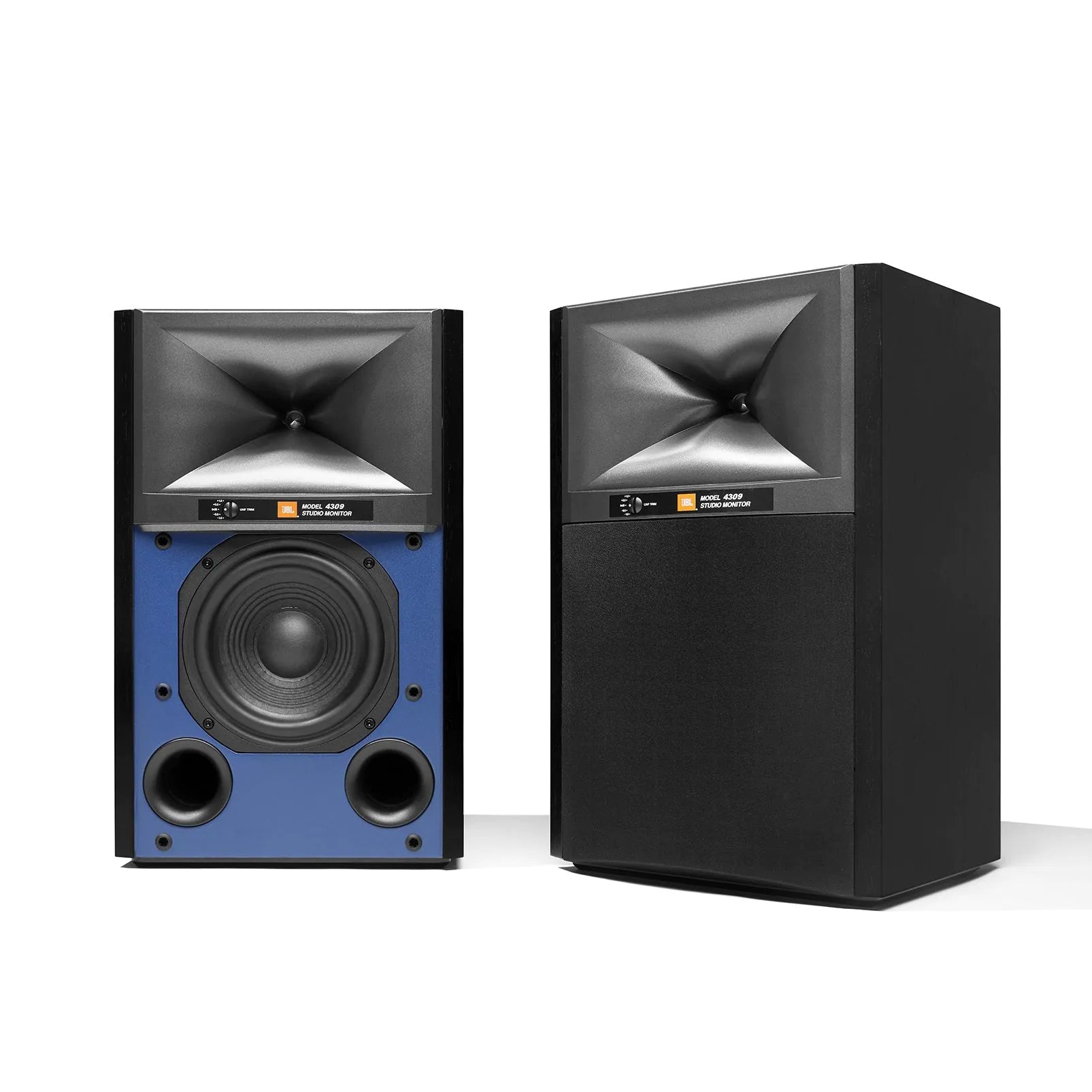 Arcam A5+ Integrated Amplifier with JBL 4309 Studio Monitor Bookshelf Speakers Pair - Black