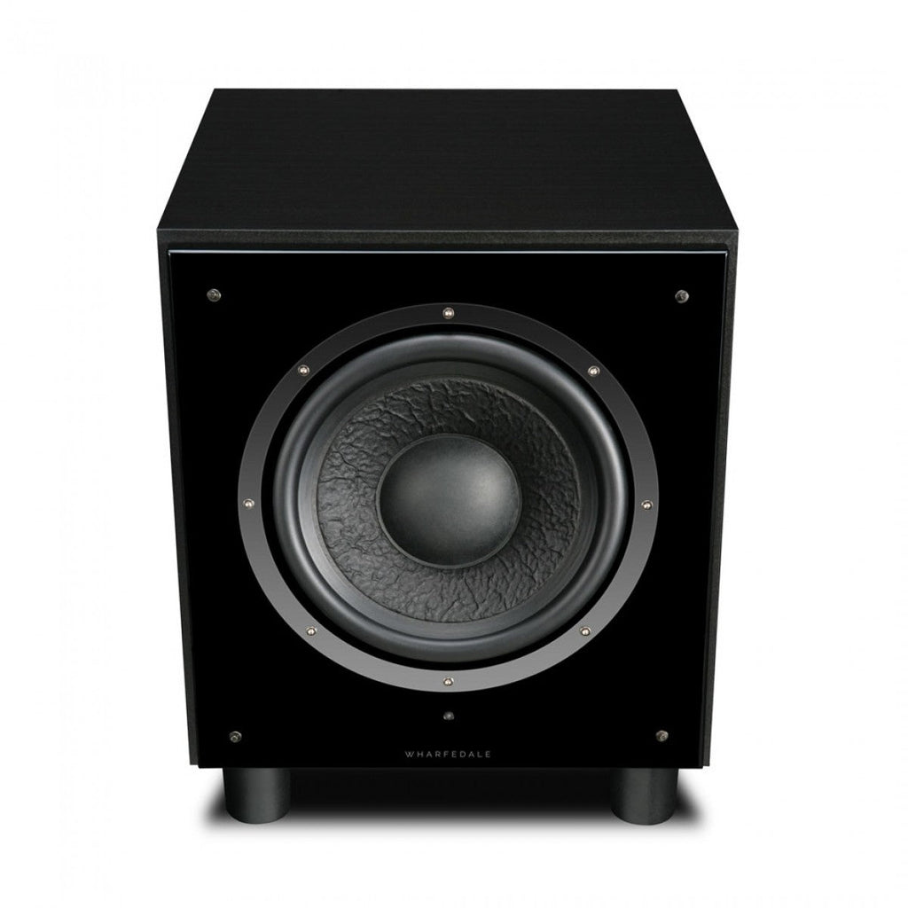 Denon AVRS970H 8K 7.2 Ch Dolby Atmos AV Receiver Black with Wharfedale Diamond 12.1i HCP 5.1 Speaker Package Walnut