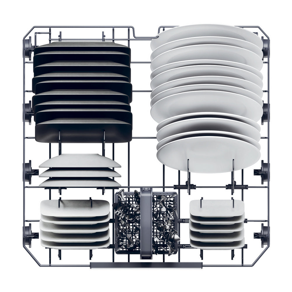 Haier XF 5C7M0W-80 I-Pro Shine Series 3 Freestanding Dishwasher 15 Place Settings White