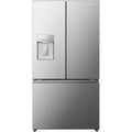 Hisense RF815N4SESE Freestanding Total No Frost Plumbed American Fridge Freezer Stainless Steel