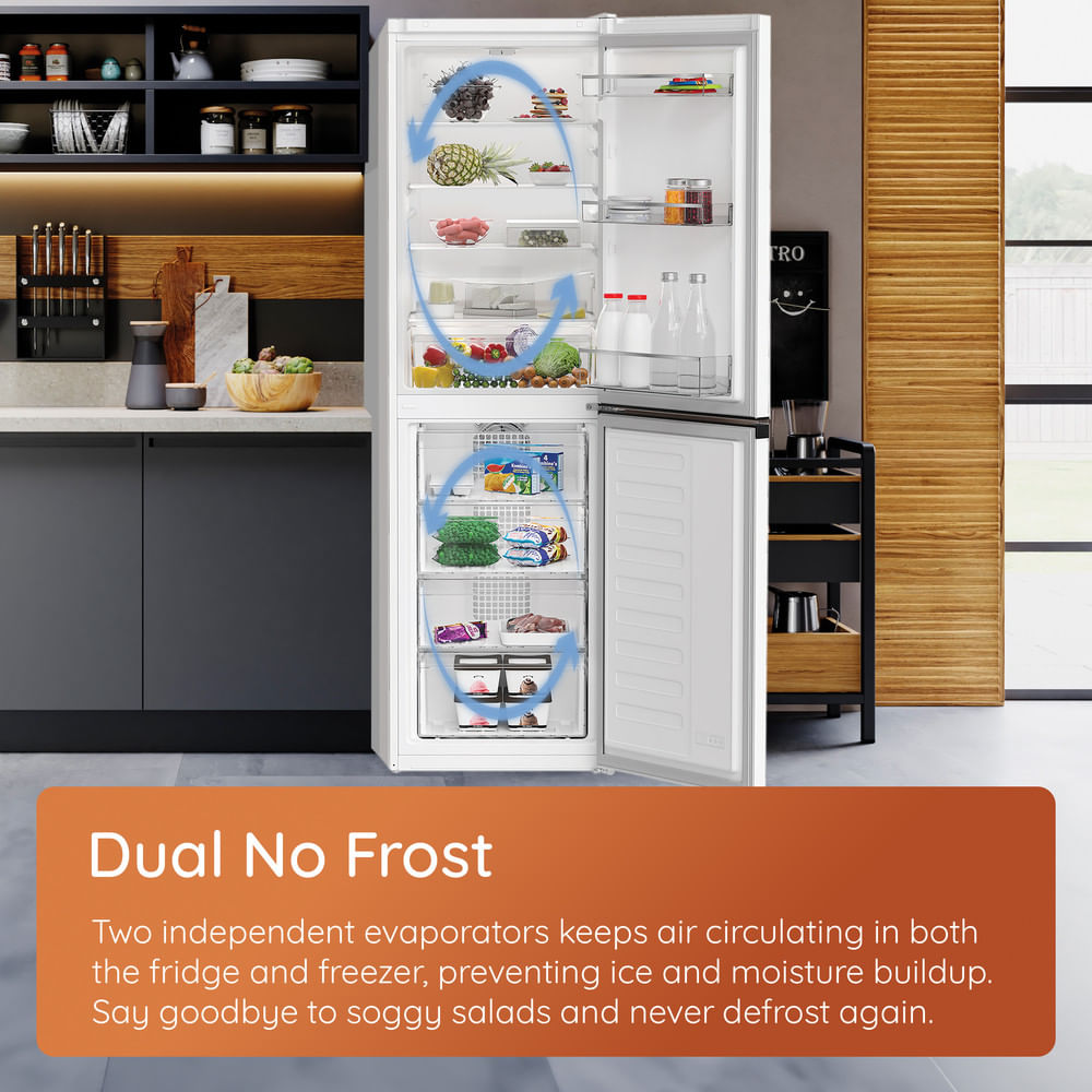 Hotpoint HPG2 6574W XBR5UK Dual No Frost American Fridge Freezer with FreshShield HPG26574WXBR5UK