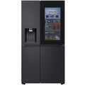 LG GSXE91EVAD 628L InstaView Non-Plumbed Frost Free American Fridge Freezer Essence Black Steel
