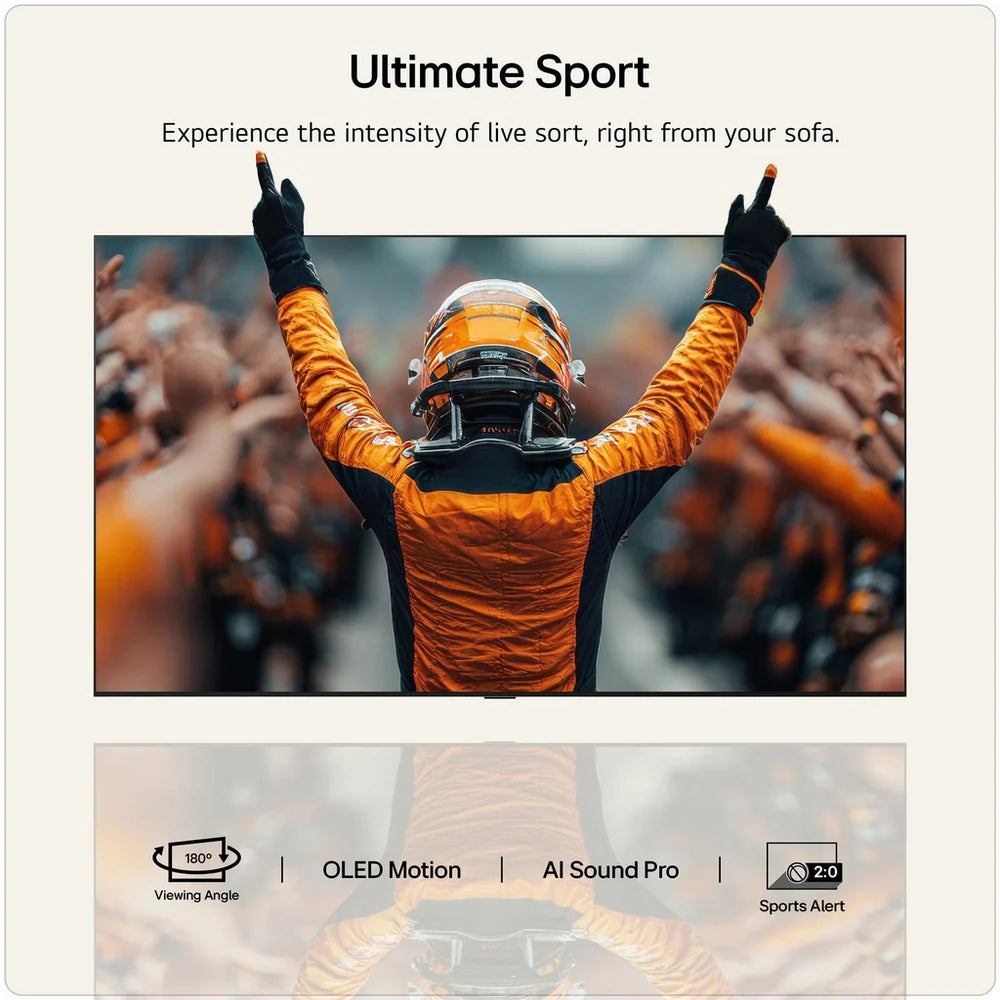 LG OLED97G64LW 97 Inch OLED Evo AI G6 OLEDG64LW 4K Ultra HD HDR Smart TV (Wall mount version) 2026
