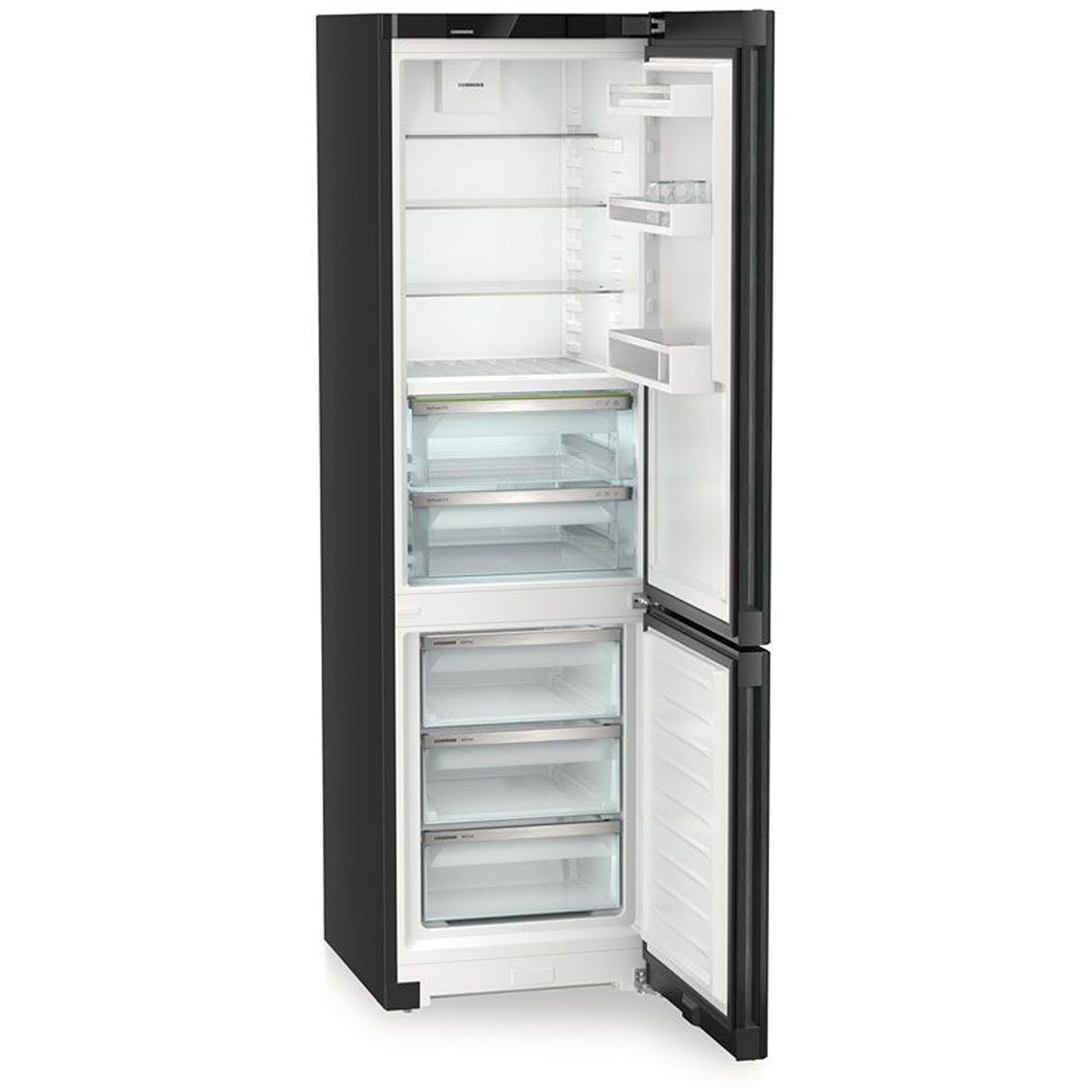 Liebherr CBNBDC 573I Plus 60cm BioFresh No Frost Fridge Freezer Black
