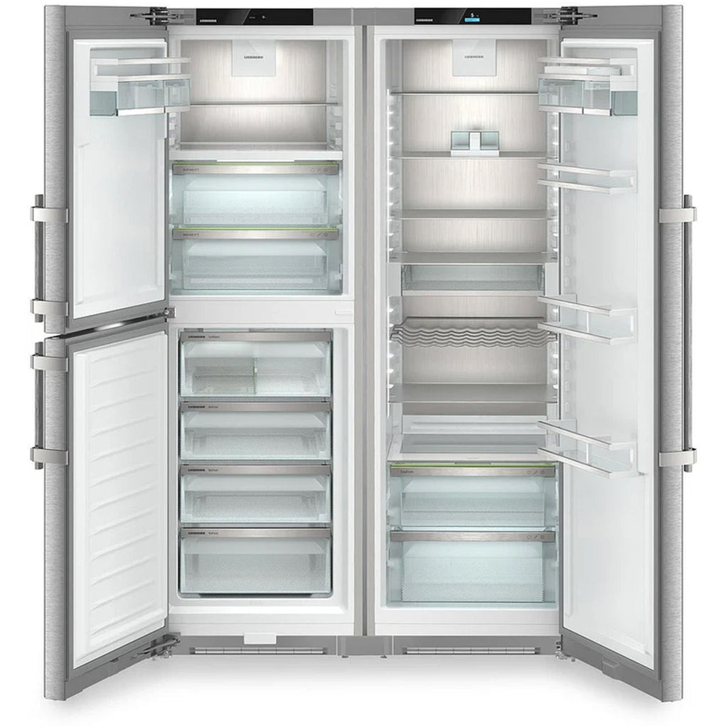 Liebherr XRCSD5255 716L Freestanding No Frost Side by Side Fridge Freezer with Ice Maker in Stainless Steel