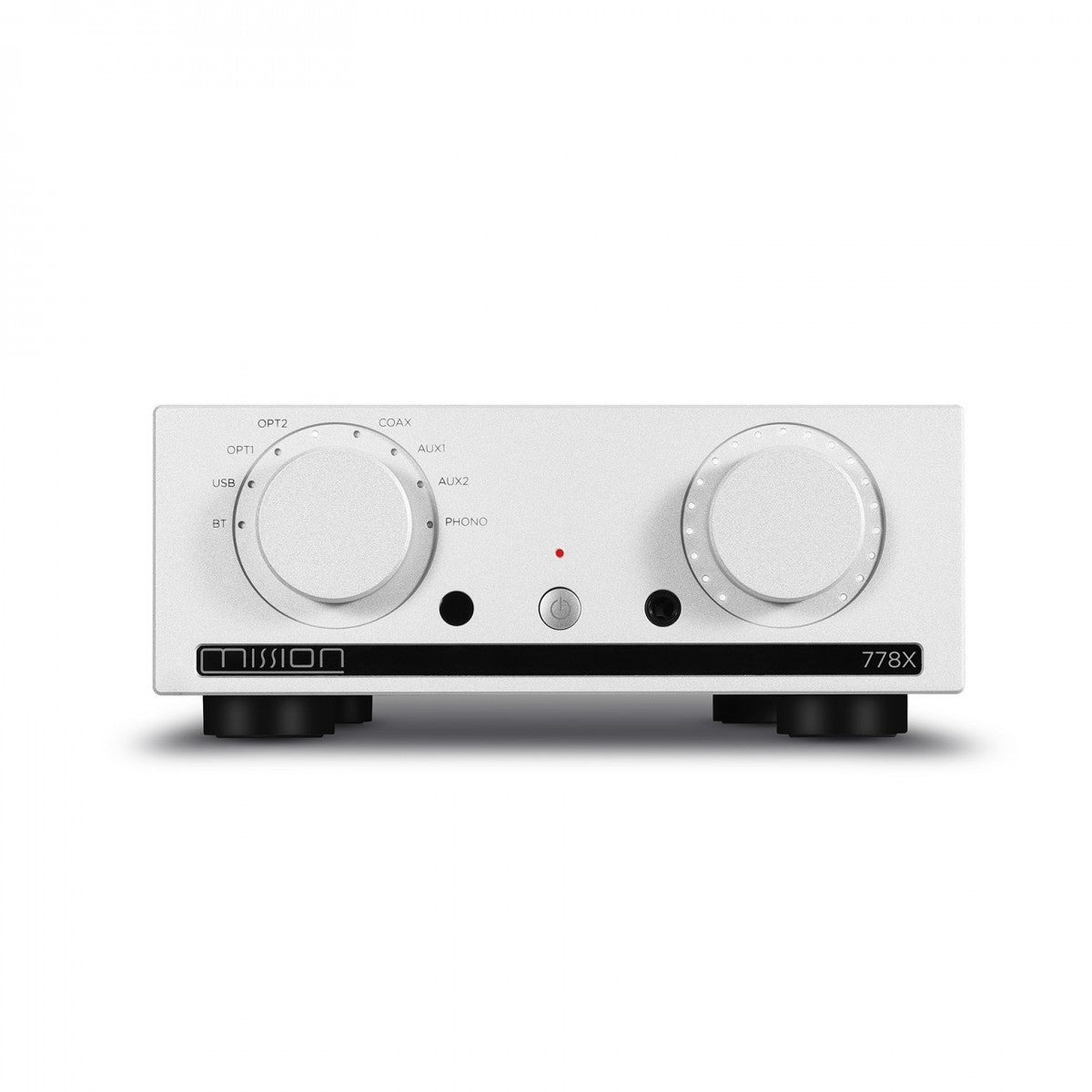 Mission 778X Stereo Amplifier with 778S Streamer and 778CDT CD Transport Bundle - Silver