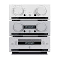 Mission 778X Stereo Amplifier with 778S Streamer and 778CDT CD Transport Bundle - Silver