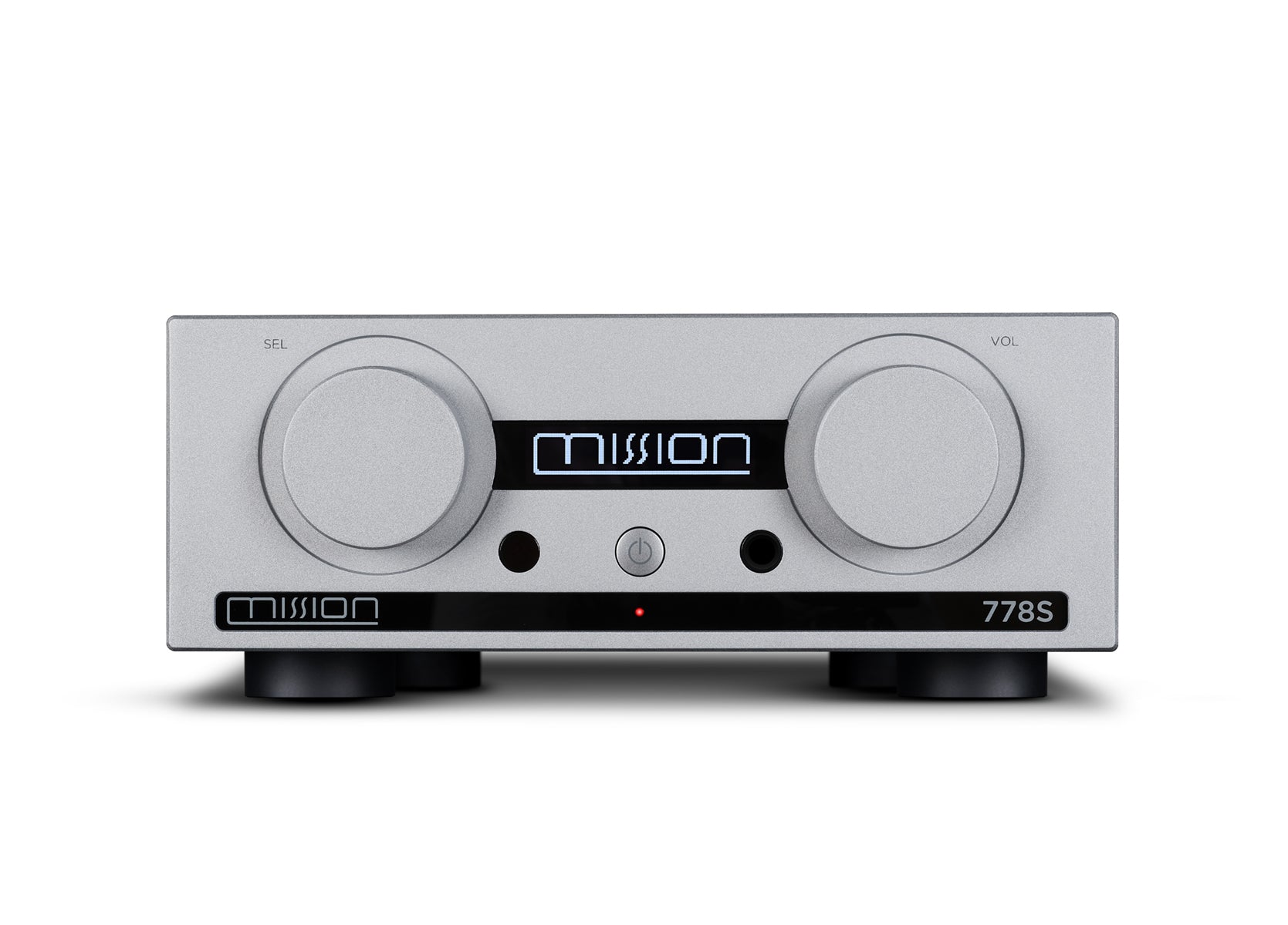 Mission 778X Stereo Amplifier with 778S Streamer HiFi Bundle - Silver