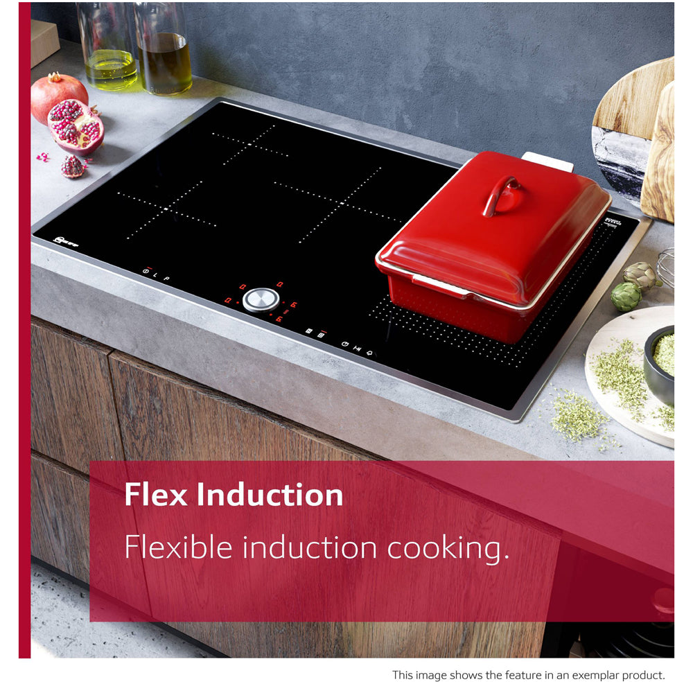 Neff T69FHV4L0 N70 90cm Flex Induction Hob with Twist Touch Control