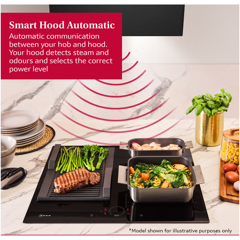 Neff T69FHV4L0 N70 90cm Flex Induction Hob with Twist Touch Control