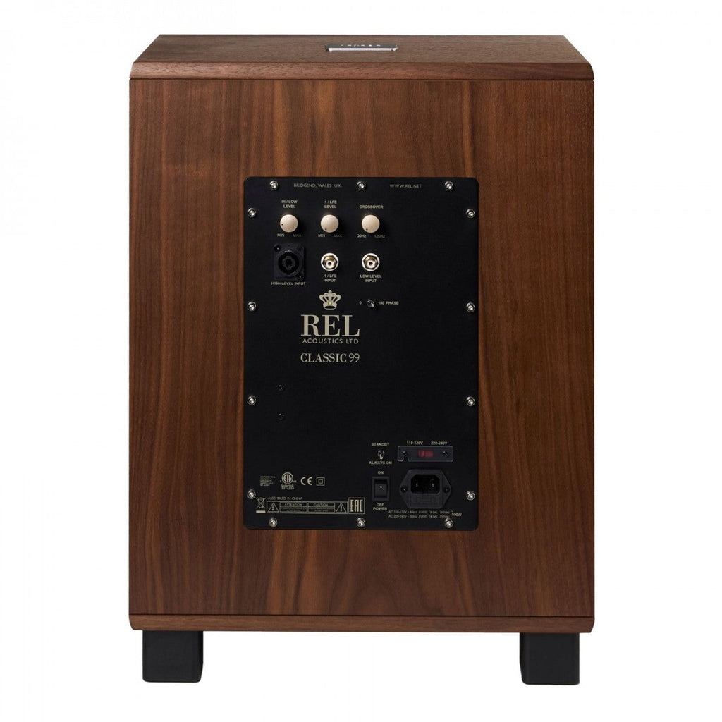 REL Classic 99 Subwoofer - Walnut