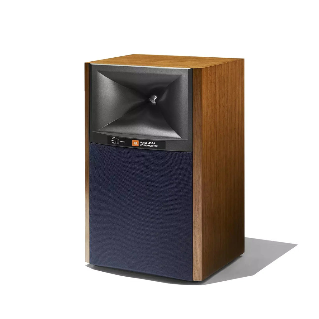 Ruark R610 Music Console with JBL 4309 Studio Monitor Bookshelf Speakers Pair - Walnut