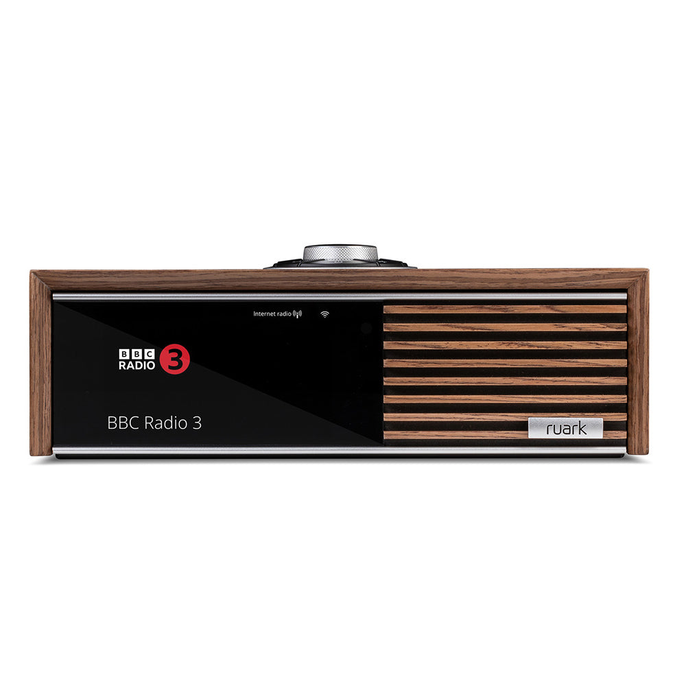 Ruark R610 Music Console with JBL 4309 Studio Monitor Bookshelf Speakers Pair - Walnut