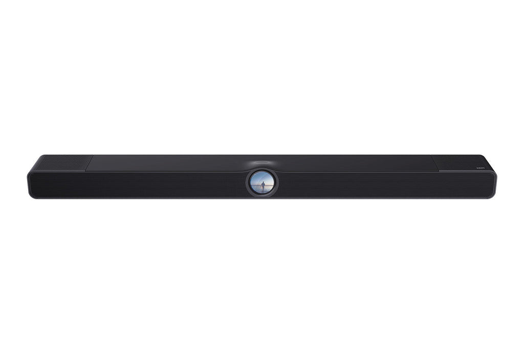 WiiM Bar 3.0.2 Dolby Atmos and DTS:X Soundbar with Touchscreen Display - Gloss Black