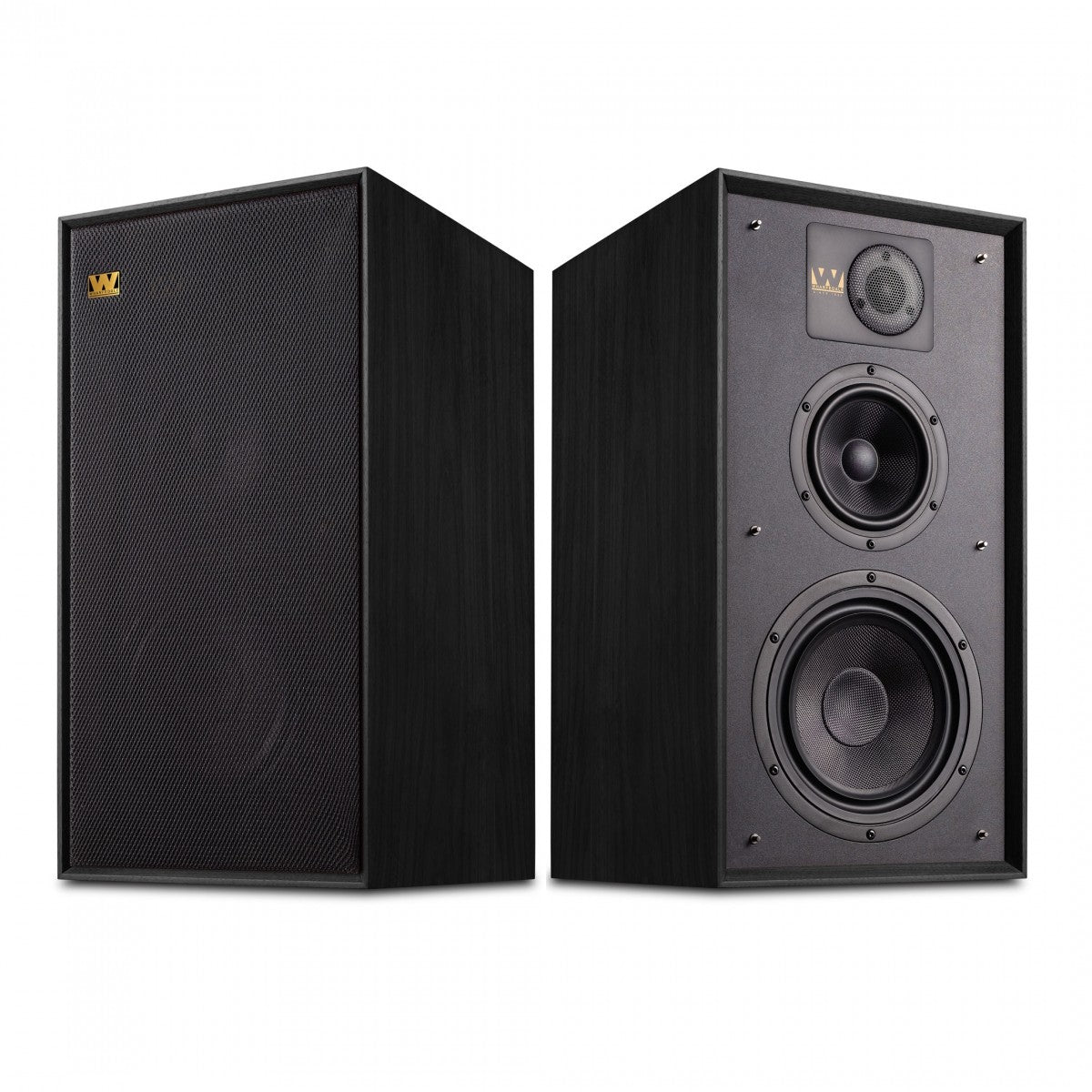 Yamaha R-N600A Network Receiver & CD-S303 CD Player with Wharfedale Linton Heritage Standmount Speakers with Matching Stands - Black